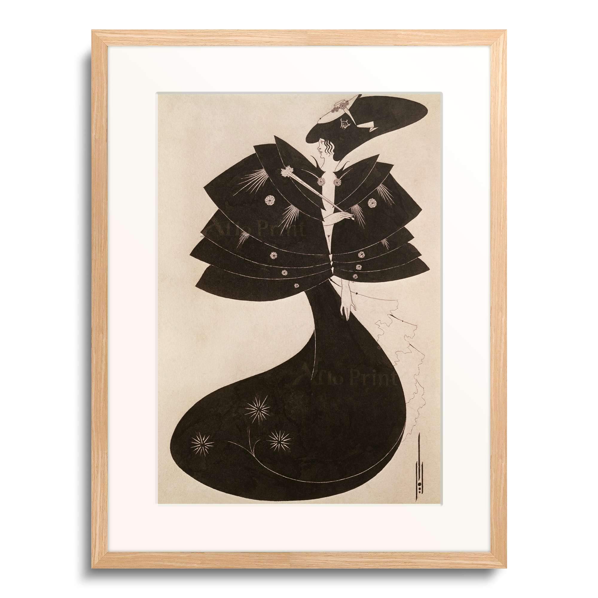 サロメ アートパネル オーブリービアズリー THE BLACK CAPE サロメ アートパネル オーブリービアズリー THE BLACK CAPE The